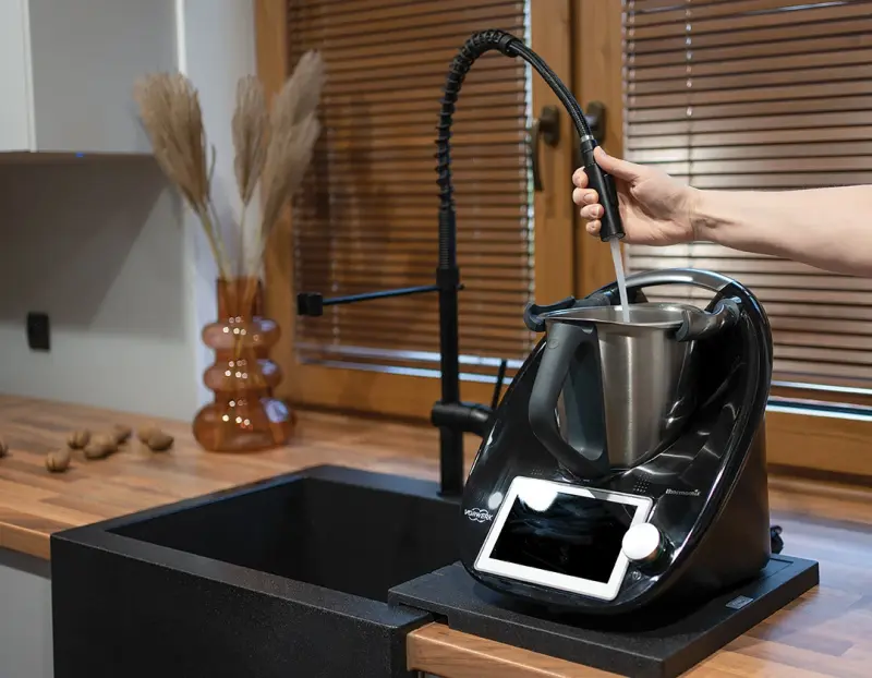 Aquadesign Unix gránit csepegtető 35x35cm fekete 1208958214