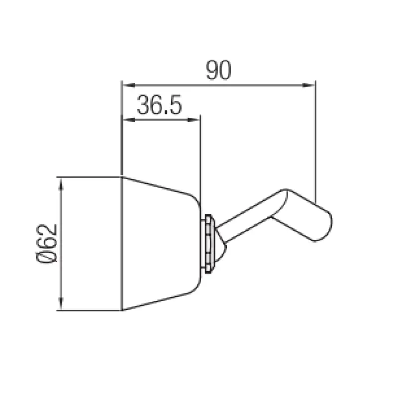 PB Unix billenő kézi zuhanyfej tartó bronz 1208958353