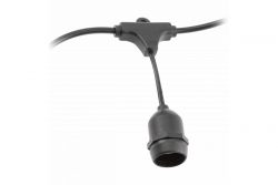 Decorslinger voor in de tuin 10m AC220-240V 50-60Hz 10xE27 2x0 75mm 1208958646