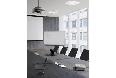 PRESTINO beépíthető asztali hosszabbító kábel, 2x schuko aljzat, USB A+C, RJ45, HDMI, 1.5m kábel, ezüst 1208958676