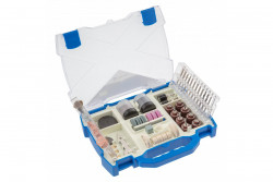 Hoegert Set van reserveonderdelen voor de mini slijpmachine, 155 stuks. 1208960202