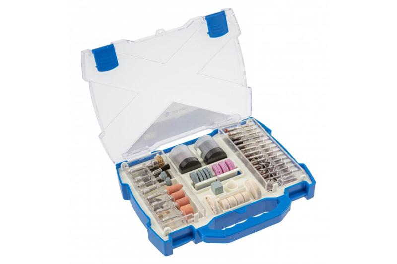 Hoegert Set van reserveonderdelen voor de mini slijpmachine, 155 stuks. 1208960202