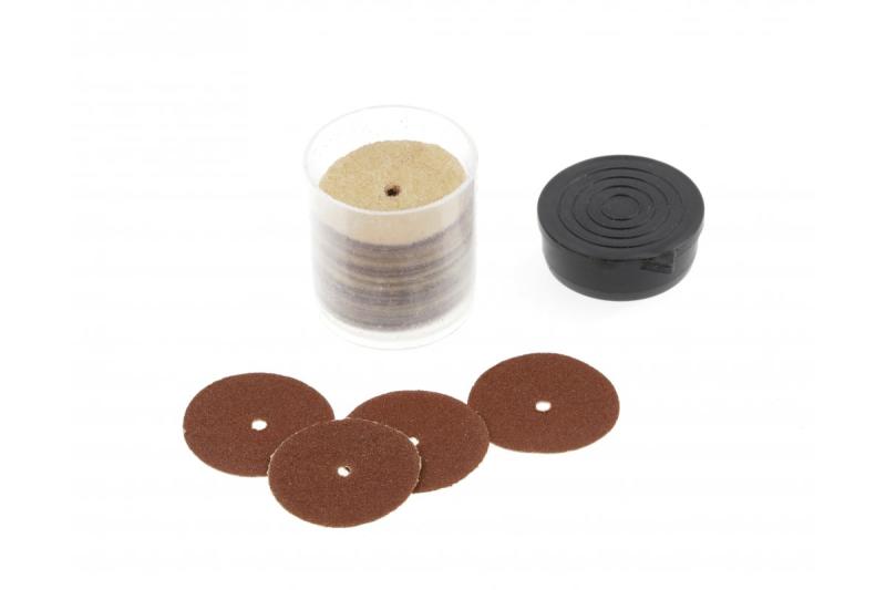 Hoegert Set van reserveonderdelen voor de mini slijpmachine, 155 stuks. 1208960202