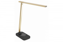 Decor Bureau lamp Bressi 8W 450lm AC220-240V 3-CCT Vezeték nélküli Töltés USB PF>0 5 RA>80 Fekete / Arany 1208962479
