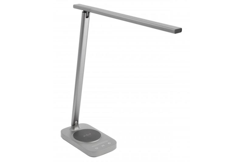 Bureau Decor lamp Bressi 8W 450lm AC220-240V 3-CCT Vezeték nélküli Töltés USB PF>0,5 RA>80 Szürke 1208962480