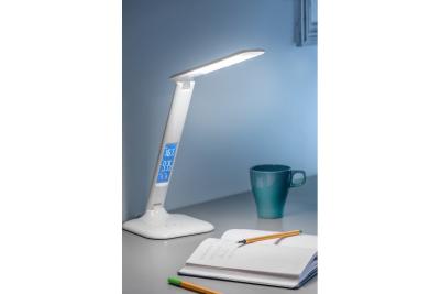 Decor Tafellamp GALACTIC LED 5W 240lm AC220-240V 50/60Hz változtatható színek (3000K 4000K 6000K) naptár ébresztőóra hőmérő fehér ház. 1208962484