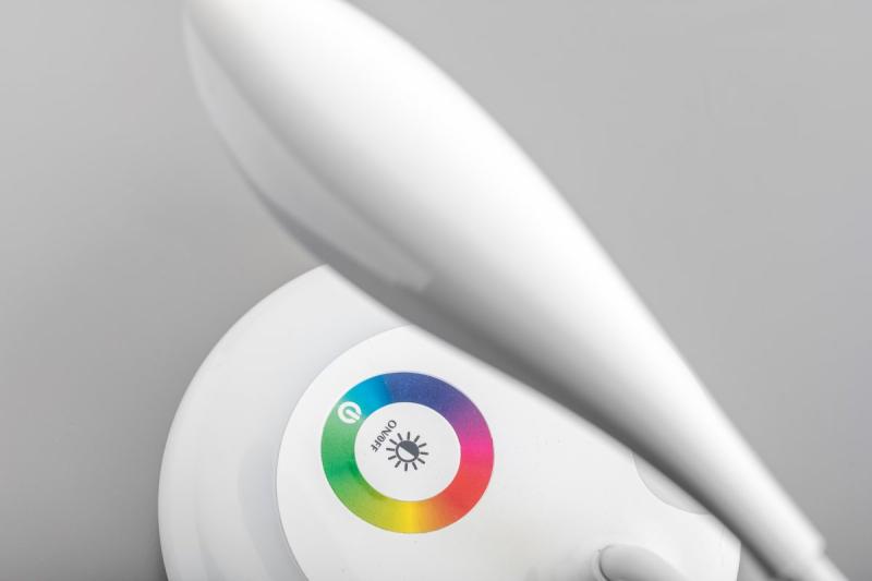 Decor Tafellamp GALACTIC LED 5W 240lm 5V DC 4000K RGB alap USB töltés fehér test 1208962485