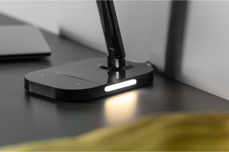 Decor Asztali lámpa Gale 8 W 550lm AC220-240V 5-CCT 10 fokozatú dimmelés PF>0 5 RA>80 fekete 1208962487