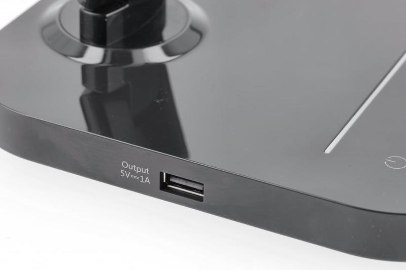 Decor Asztali lámpa Gale 8 W 550lm AC220-240V 5-CCT 10 fokozatú dimmelés PF>0 5 RA>80 fekete 1208962487