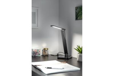 Decor HIKARI LED asztali lámpa 6W 400lm AC220-240V 50/60Hz CCT fekete 1208962495