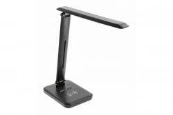Decor IZUKA LED íróasztali lámpa 6W 400lm AC220-240V 50/60Hz CCT indukciós töltő fekete. 1208962497