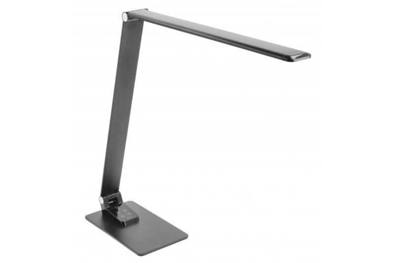 Decor Bureaulamp Loneos 12W 700lm AC220-240V 3-CCT 5-fokozatú tompítás RA>80 USB fekete 1208962502