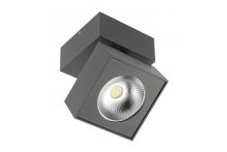 Decór Lámpatest LED BIANCO 15W 1500lm AC220-240V 50/60 Hz PF> 0.5 Ra≥80 IP20 IK06.36 ° 4000K négyzet alakú fekete. 1208962666