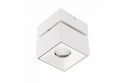 Decoreer LED-armatuur BIANCO 8W 680lm AC220-240V 50/60 Hz PF>0.9 Ra≥80 IP20 IK06 36° 4000K vierkant wit. 1208962669
