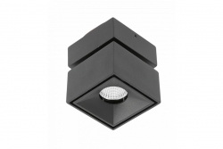 Decoreer LED armatuur BIANCO 8W 680lm AC220-240V 50/60 Hz PF>0,9 Ra≥80 IP20 IK06 36° 4000K négyzet alakú fekete. 1208962670
