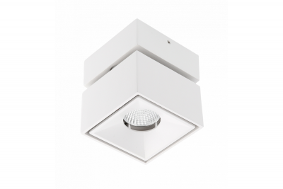 'Dekoráció "LED szerelvény bianco cct 8W 680lm AC220-240V 50/60 Hz Ra≥80 IP20 36° 2700/3300/4000K négyzet fehér' 1208962675