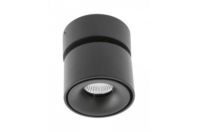 LED dekor lámpatest bianco CCT 8W 680lm AC220-240V 50/60 Hz Ra≥80 IP20 36° 2700/3300/4000K kerek fekete. 1208962678