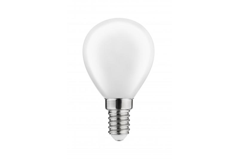 LED fény, FÉLÁTLÁTSZÓ FILAMENT, G45, 4000K, E14, 4W, 420lm, AC220-240V/50-60Hz, RA>80, 360° 1208962779