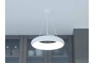LED dekorlámpatest LEON 35W 3200lm AC220-240V 50/60Hz 120° IP40 4000K felfüggesztett/mennyezeti fehér. 1208962911