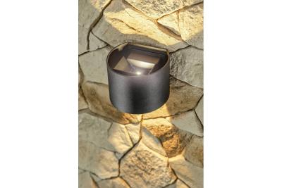 Decor MISSOURI-O LED-lámpa 7W 540lm AC220-240V 50/60 Hz PF>0.5 Ra≥80 IP54 IK08 4000K kerek fekete. 1208962996