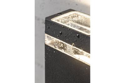 Decor Wandlamp één richting NESSA GU10 MAX. 50W IP54 AC220-240V 50/60Hz fekete. 1208963009