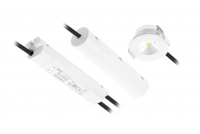 OMAHA-3 LED vészvilágítás, 3W, 300lm, AC220-240V, 50-60Hz, IP20, 3h, 6400K, egycélú, TESZT GOMB 1208963024