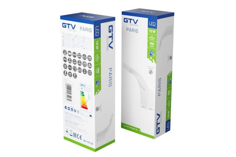 Decor PARIS LED-lámpa 10W 900lm IP54 AC220-240V 50/60Hz 140° 4000K fehér. 1208963097