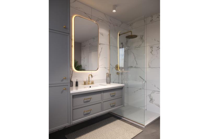 LED dekorlámpa PRIME 10W 1000lm AC220-240V 50/60 Hz PF>0,5 Ra≥80 IP20 IK06 36° 4000K szürke 1208963111