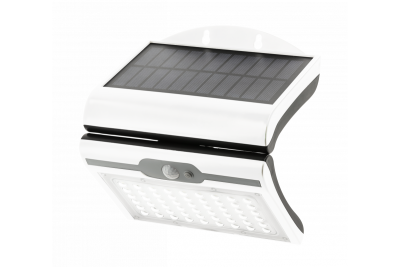 RAMOS Solar Fasád Világítás Mozgás/Alkonyat Érzékelővel, 50W, 300lm, 3,7V 1800mAh, IP44, 6000K, fehér 1208963114