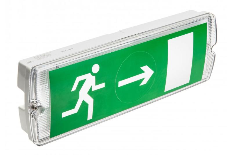 LED vészvilágítás SAHER-1 LED DUO, 3W, 300lm, AC220-240V, 50-60Hz, IP65, 1ó, 6400K 1208963122