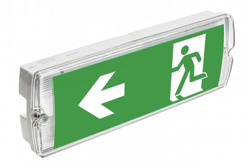 LED vészvilágítás SAHER-3 LED DUO, 3W, 300lm, AC220-240V, 50-60Hz, IP65, 3h, 6400K 1208963123