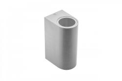 Decoratieve gevelarmatuur bidirectioneel TIAGO GU10 MAX. 2x35W IP54 AC220-240V 50/60Hz inox. 1208963199
