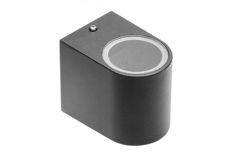 Wandarmatuur voor decoratie met één richting TIAGO GU10 MAX. 35W IP54 AC220-240V 50/60Hz zwart. 1208963205