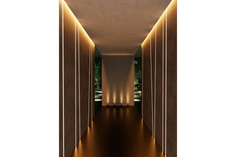 Wandarmatuur voor decoratie met één richting TIAGO GU10 MAX. 35W IP54 AC220-240V 50/60Hz zwart. 1208963205