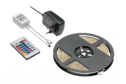 Decoreer RGB LEDStrip Kit 5m 150LED IR Controller 1208963293