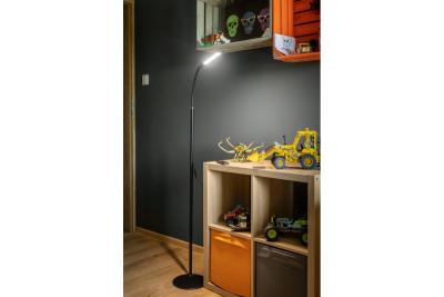 Dekorációs állólámpa YORK 10W 900lm AC220-240V 3 lépéses fényerő-szabályozó 3-CCT-pilóta PF>0,5 Ra>80 fekete 1208963351