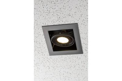 Decoreer PIREO plafondarmatuur inbouw EENVOUDIG zwart/zwart 1208963774