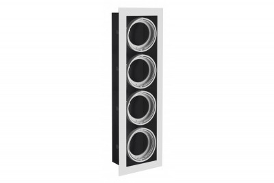 Decor PIREO mennyezeti süllyesztett lámpatest QUAD RECTANGLE szürke/szürke 1208963778