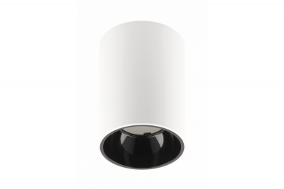 Decor Plafonddisz ARIES PC 73x105mm IP20 max 20W kerek fehér/fekete. 1208963818