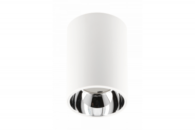 Decor Plafondarmatuur ARIES PC 73x105mm IP20 max 20W kerek fehér/króm. 1208963821