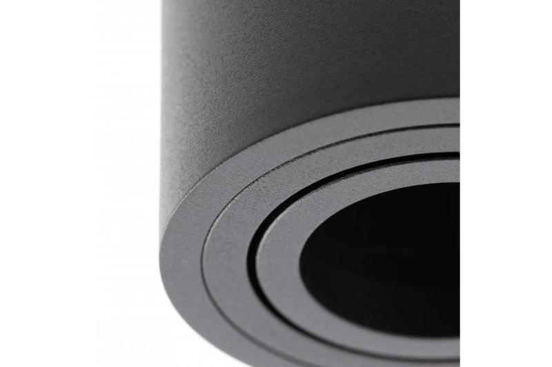 Dekorációs mennyezeti lámpatest AVEIRO DUO alumínium 160x80x85mm IP20 max 20W*2 kerek fekete. 1208963826