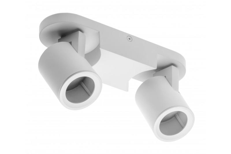 Decor Plafonlámpa armatúra BLINK AC220-240V 50/60 Hz GU10 max. 20W*2 IP20 dupla fehér. 1208963843