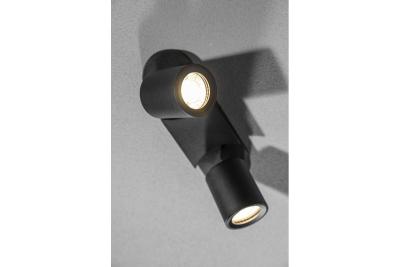 Deco Plafonddiszkvilágítás BLINK II max. 250V 50/60 Hz GU10 max. 20W*2 IP20 Dual Black 1208963846