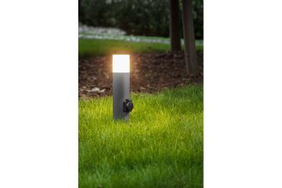 Decor CORTA-P 40 kerti lámpa E27 MAX.25W IP44 AC220-240V 50-60Hz csatlakozó max. 3000W oszlop grafit. 1208963861