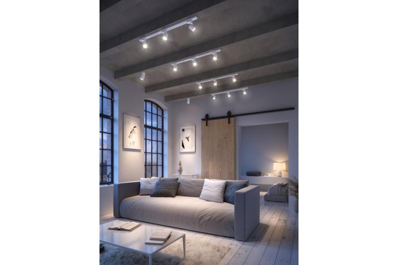 Plafondarmatuur FARGO 2 aluminium 70x166mm IP20 max 20W rond zwart. 1208963881