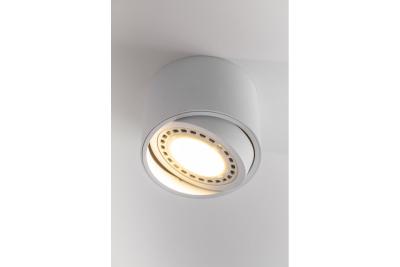 Decor ISUMI mennyezeti lámpa állítható szöggel alumínium 130x100 IP20 ES111 GU10 kerek fehér. 1208963895