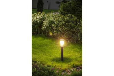 Décor KERTA-P 50 kerti lámpa E27 MAX.12W IP44 AC220-240V 50-60Hz grafitszínű oszlop 1208963907