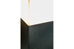 Decor Tuinarmatuur LARGO-AU E27 MAX.15W IP44 AC220-240V 50-60Hz fali lámpa egyenes felső résszel grafit színben. 1208963916