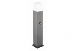 Decor Kerti Lámpatest LARGO-P PIR 50 E27 MAX.15W IP44 AC220-240V 50-60Hz oszlop grafit. 1208963920