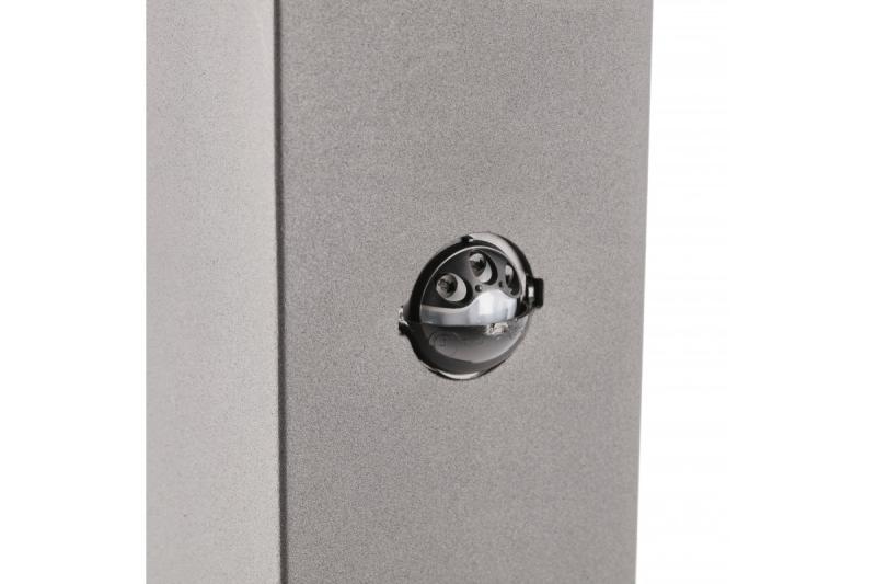 Decor Kerti Lámpatest LARGO-P PIR 50 E27 MAX.15W IP44 AC220-240V 50-60Hz oszlop grafit. 1208963920